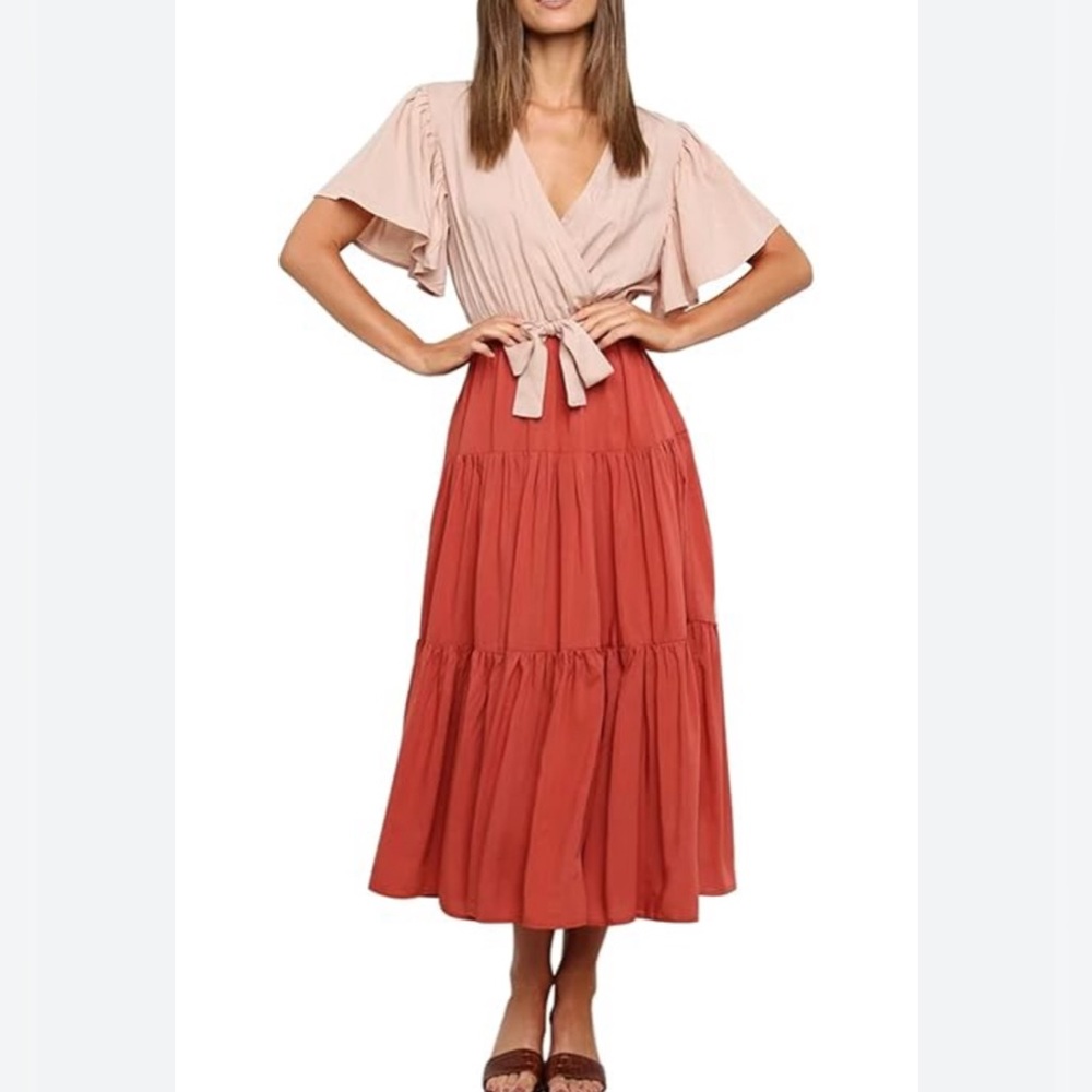 Petal + Pup Maxi in Rust
